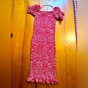 SHEIN Off Shoulder Ruffle Trim